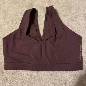 Whitney Simmons Gymshark chocolate sports bra v3